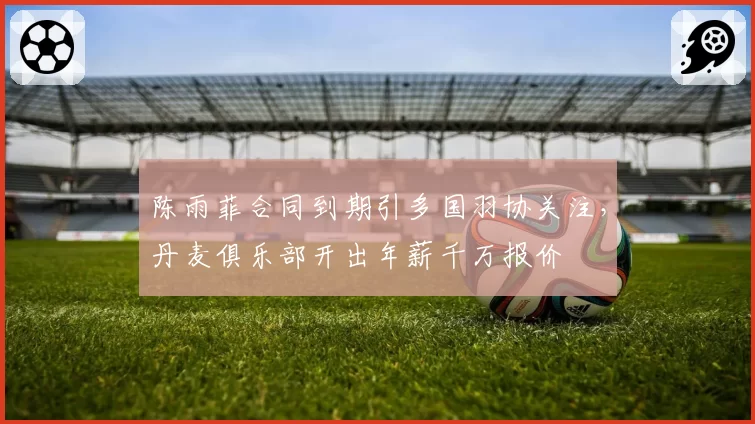 陈雨菲合同到期引多国羽协关注，丹麦俱乐部开出年薪千万报价